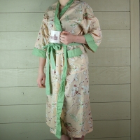 Peach Blossom Dressing Gown